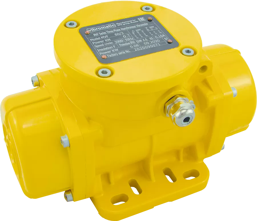 Вибраторы площадочные 2 полюса, 3000 об./мин. Площадочный вибратор MVF40/3